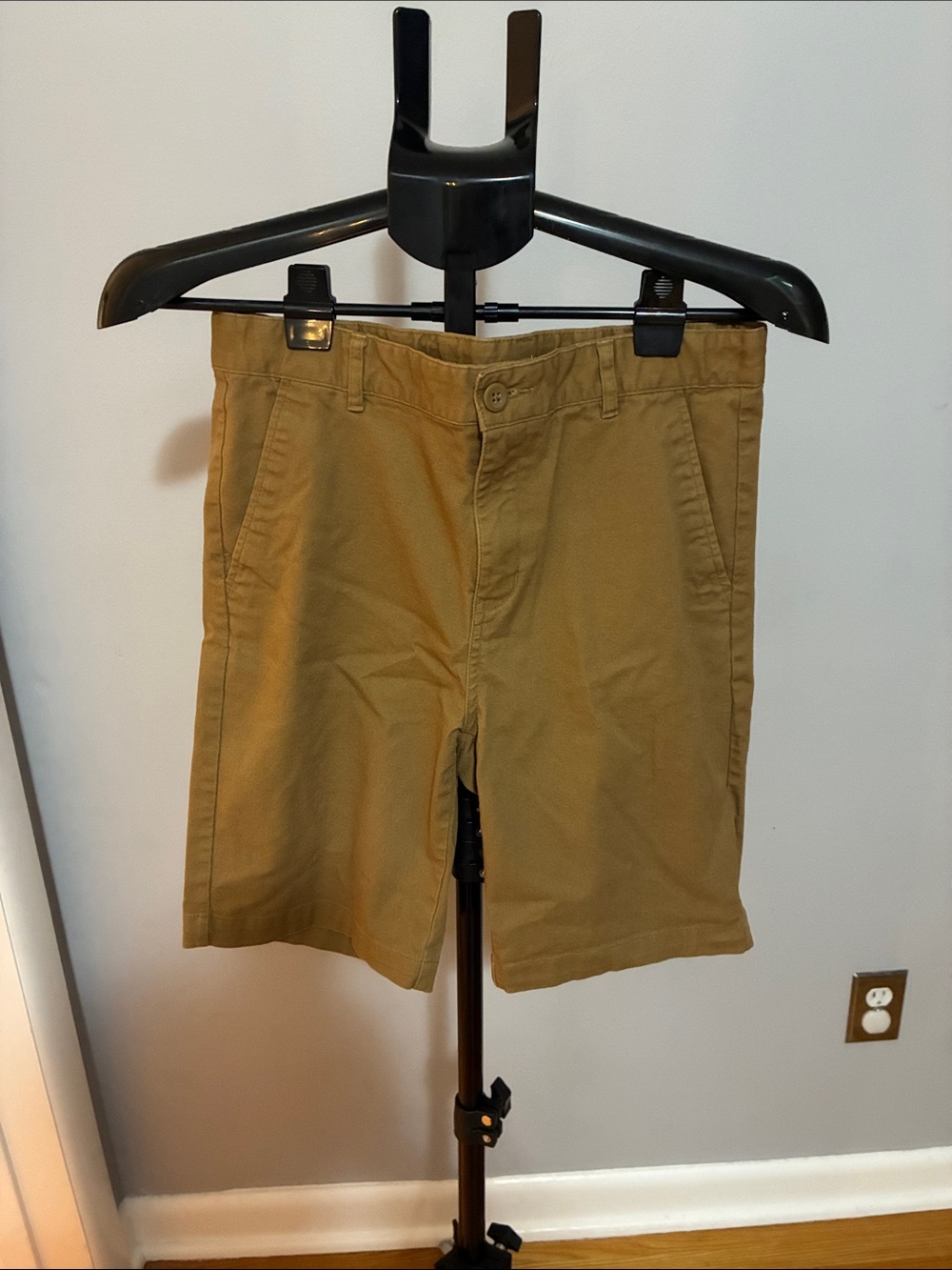 Old Navy Flat-Front Khaki Shorts 2 for $20